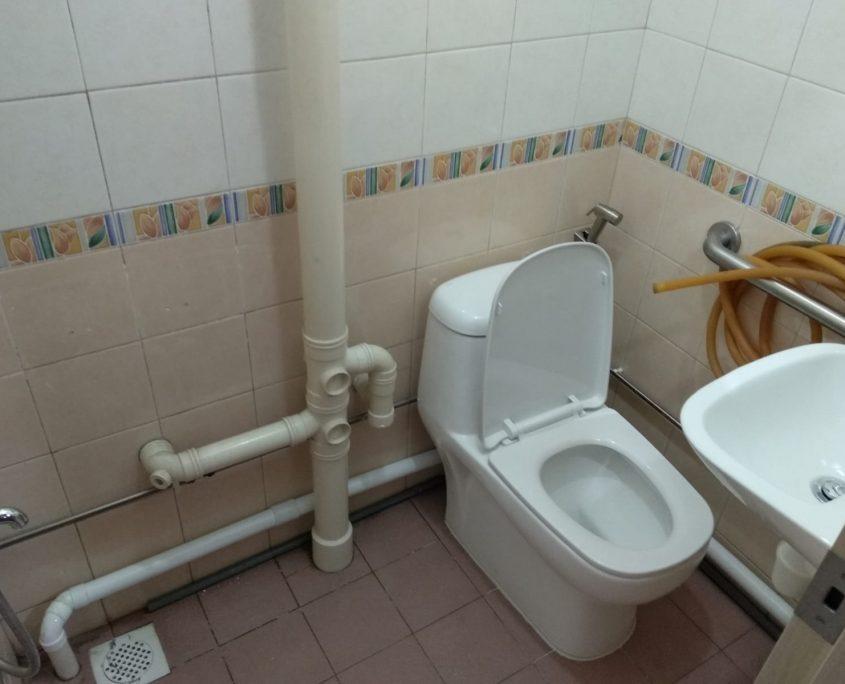New HDB Toilet Bowl / Basin Installation